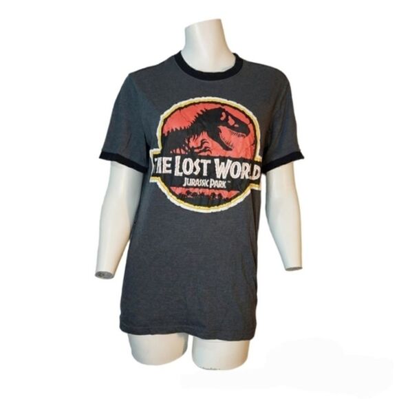 Woman's Jurassic Park The Lost World Tee Shirt Short Sleeve - Picture 1 of 6
